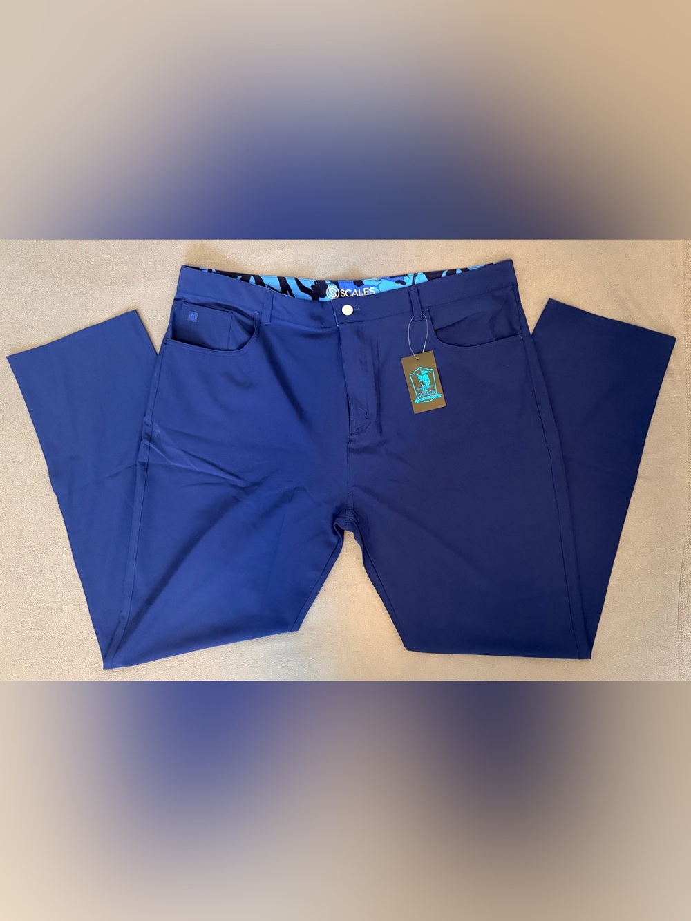Scales Gear - Navy - Men's - All Tides Pants - 40x32 - New With Tags